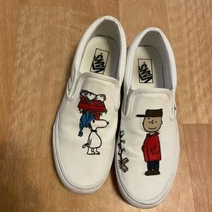 Charlie Brown & Snoopy Custom Vans